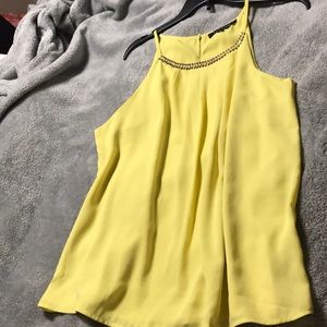 Yellow tank top